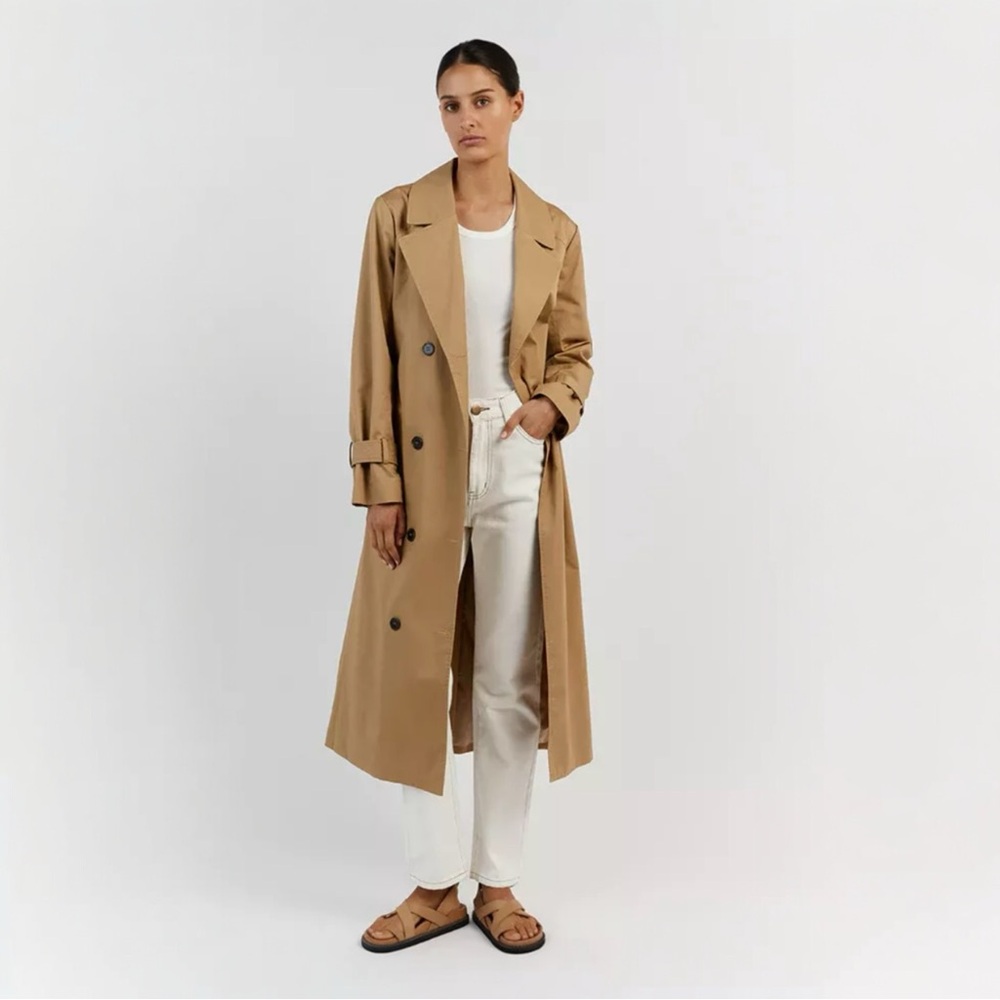 DISSH Foster Tan Cotton Trench